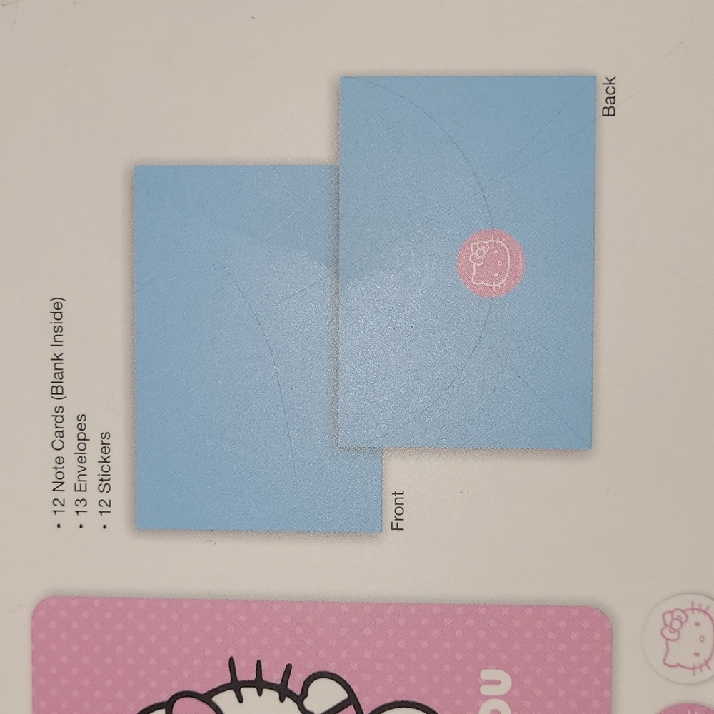 Hello Kitty Note Card Set - Picture 3 of 4
